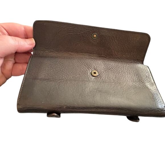 Mulberry Roxanne Wallet in Brown Leather, Authenticated Pre-owned Vintage - Picture 7 of 16